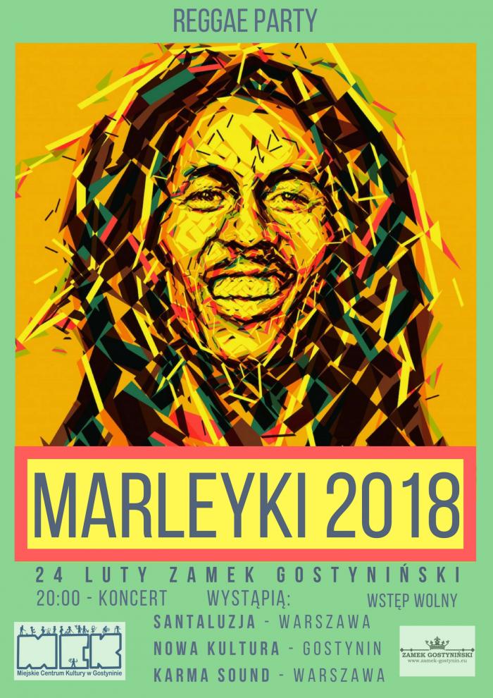 Marleyki 2018 Gostynin. Reggae Party w Zamku Gostynińskim