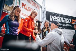 Klaudia Tyszkiewicz z "UKS ZWOLEŃ-TEAM" z 4 medalami Mistrzostw Polski 2021