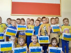 dzieci z Ukrainy w SP 1