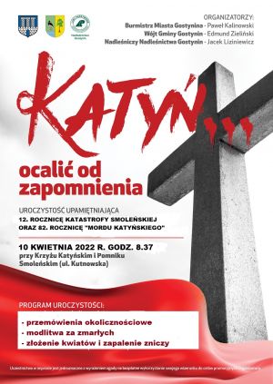 zaproszenie na obchody rocznicy w Katyniu i Smoleńsku -...