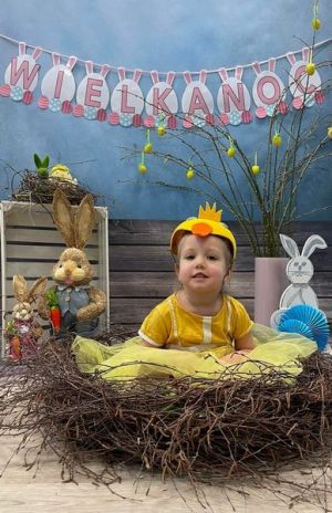 Wielkanocna sesja fotograficzna w Punkcie opieki nad dziećmi do lat 3