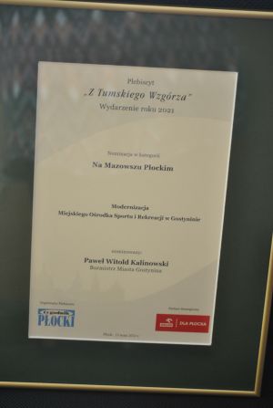 Nominacja za Modernizację MOSiR