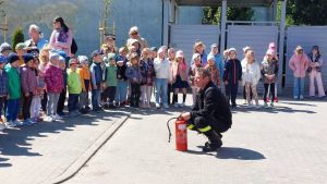 Fotorelacja z wizyty strażaków w MP4