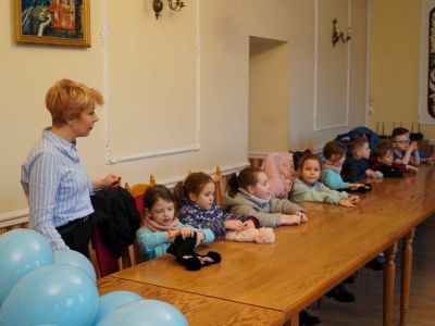 Prawa dziecka - wizyta u Burmistrza przedszkolaków z przedszkola nr 4