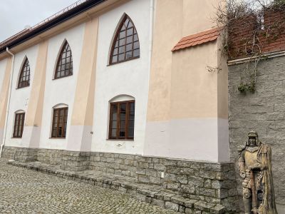 Gostyniński zamek przed remontem
