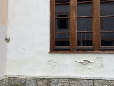 Gostyniński zamek przed remontem
