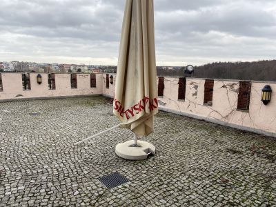 Gostyniński zamek przed remontem