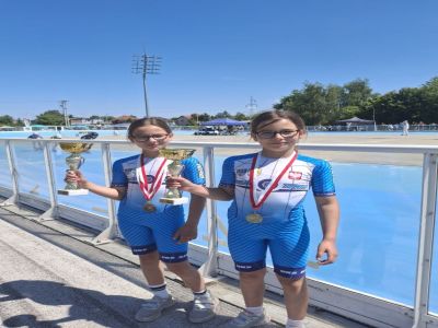 Sztafeta UKS Zwoleń-Team z 1 miejscem podczas torowego pucharu Polski – Wrocław 2025
