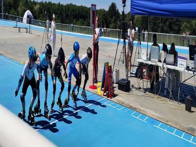 Sztafeta UKS Zwoleń-Team z 1 miejscem podczas torowego pucharu Polski – Wrocław 2025