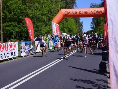 Łukasz Flejszer z 1 miejscem w półmaratonie oraz 3 miejscem w maratonie podczas 4 etapu Długodystansowego Pucharu Polski