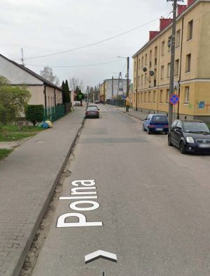 Koncepcja przebudowy ulicy Polnej i stworzenie dodatkowych miejsc postojowych.