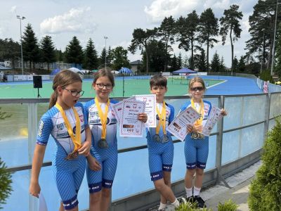 Maja Iwańska potrójną złotą medalistką
