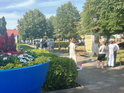 Wystawa plenerowa "Stary Gostynin na pocztówkach"