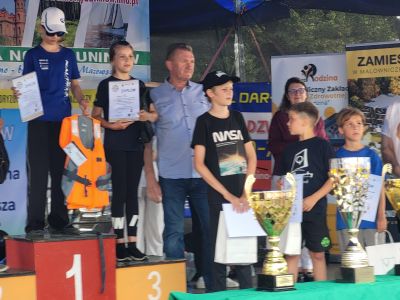 Regaty w Nowym Duninowie zdominowane przez żeglarzy z Gostynina