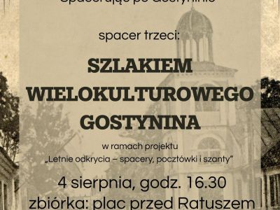 spacer szlakiem wielokulturowego Gostynina