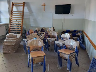 Remont w Szkole Podstawowej nr 1 im. Armii Krajowej w Gostyninie