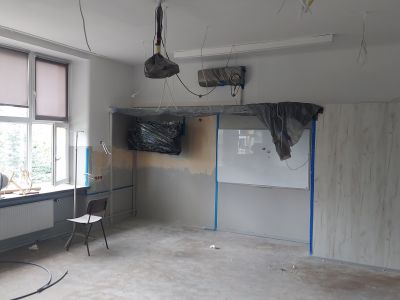 Remont w Szkole Podstawowej nr 3 im. Obrońców Westerplatte w Gostyninie