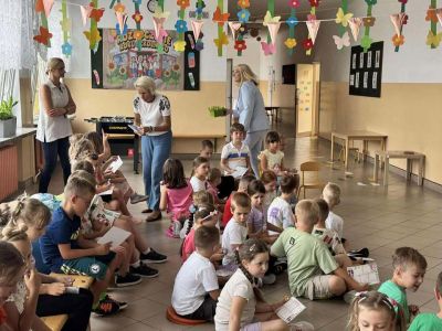 W odwiedzinach u pierwszoklasistów
