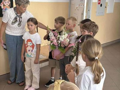 W odwiedzinach u pierwszoklasistów