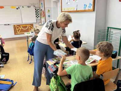 W odwiedzinach u pierwszoklasistów