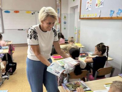 W odwiedzinach u pierwszoklasistów