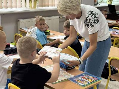 W odwiedzinach u pierwszoklasistów