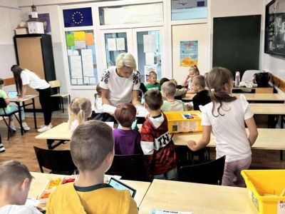 W odwiedzinach u pierwszoklasistów
