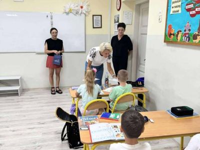 W odwiedzinach u pierwszoklasistów