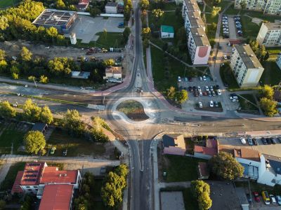 budowa rond - fot. dronin gostynin