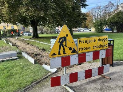 Modernizacja chodnika przy Miejskim Centrum Kultury