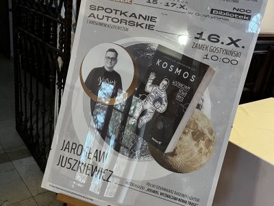 Druga odsłona „Nocy Bibliotek”- spotkanie autorskie z Jarosławem Juszkiewiczem.