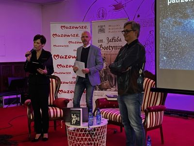 Druga odsłona „Nocy Bibliotek”- spotkanie autorskie z Jarosławem Juszkiewiczem.