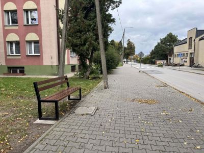 Nowe miejsca z ławkami