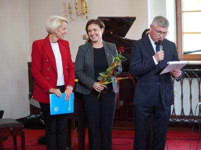 Uroczystość wręczenia Nagród Burmistrza Miasta Gostynina z okazji Dnia Edukacji Narodowej