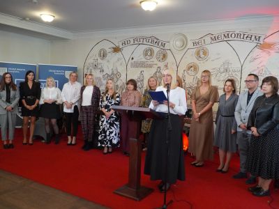 Uroczystość wręczenia Nagród Burmistrza Miasta Gostynina z okazji Dnia Edukacji Narodowej