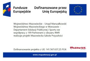 Projekt: „Mazowiecka Szkoła Przyszłości”