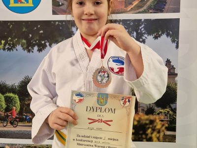 Mistrzostwa Warmii i Mazur Taekwon-do w Działdowie – sukces zawodników Hwarang