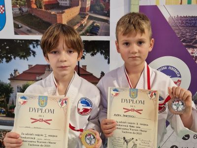 Mistrzostwa Warmii i Mazur Taekwon-do w Działdowie – sukces zawodników Hwarang