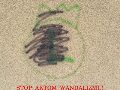 Stop aktom wandalizmu! - zdjęcia Wojciech Godlewski