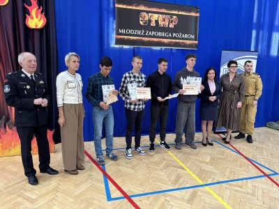 Miejsko-gminny turniej wiedzy pożarniczej