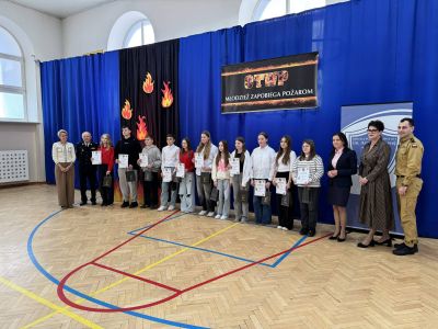 Miejsko-gminny turniej wiedzy pożarniczej