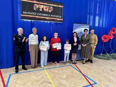 Miejsko-gminny turniej wiedzy pożarniczej