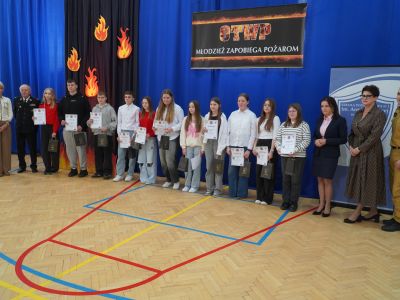 Miejsko-gminny turniej wiedzy pożarniczej
