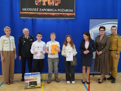 Miejsko-gminny turniej wiedzy pożarniczej
