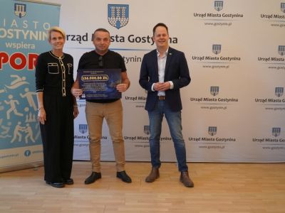 GOSTYNIN STAWIA NA SPORT! 400 000 ZŁ DLA NASZYCH KLUBÓW!