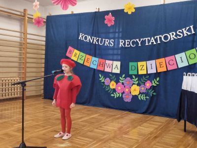 Konkurs recytatorski „Brzechwa Dzieciom” w Przedszkolu nr 1 w Gostyninie