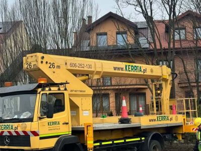 Pielęgnacja drzew na ul. Langenfeld