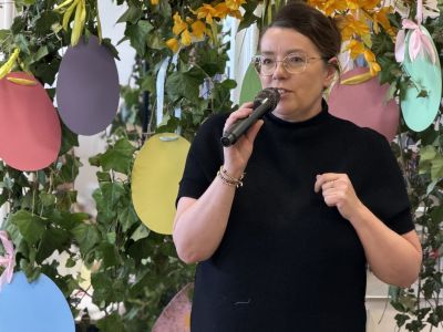 Wielkanocne jajeczko w Klubie Seniora Parostatek