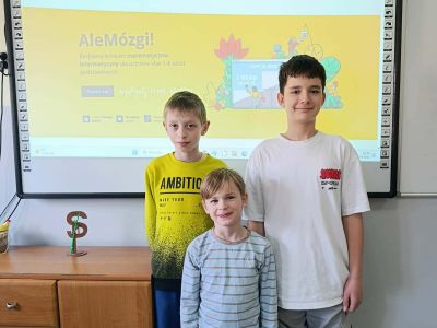 Uczniowie Szkoły Podstawowej nr 1 w Gostyninie