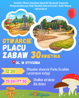 Otwarcie placu zabaw
